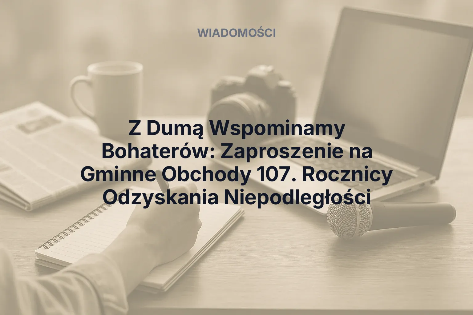 Artykuł: Wola Krzysztoporska łączy wspólnotę: Uroczyste obchody 107. rocznicy Odzyskania Niepodległości